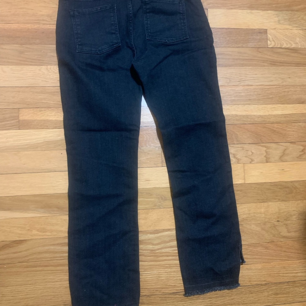 DKNY Black Ankle & Cropped Jeans